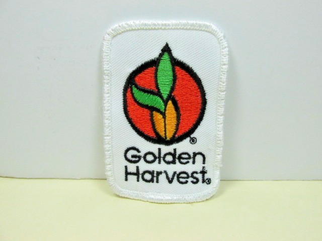 Golden Harvest Patch Vintage Advertising Uniform Patch Farm Collectible