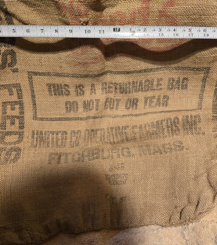Farm Bag Sack ,BURLAP