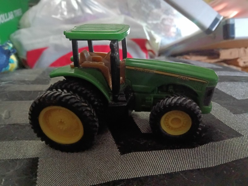 John Deere Diecast Tractor & Utility Vehicle Green Yellow Farm Toy Lot gallery