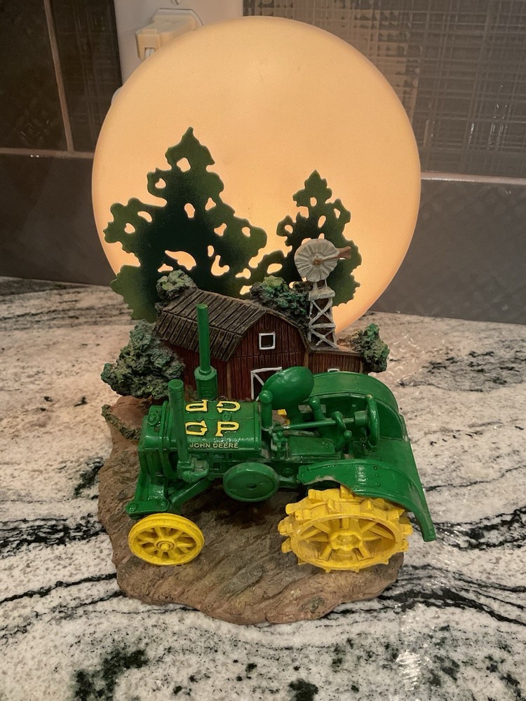 John Deere Farm Farming Moon Lamp Tractor