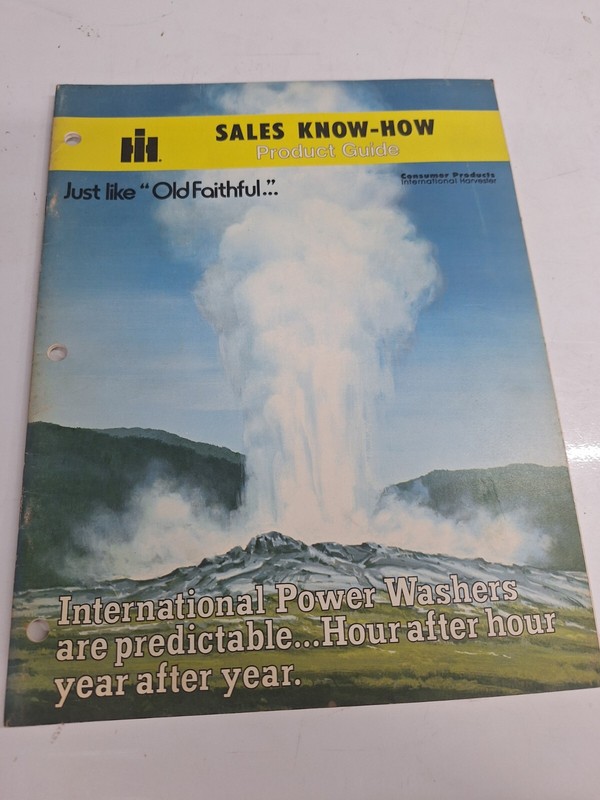 IH International Harvester Sales Know-How Product Guide
