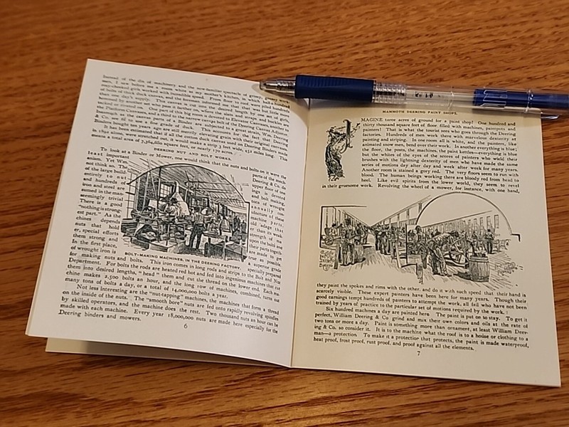 Deering One Of The Triumphs Of The 19th Century Agriculture Brochure gallery