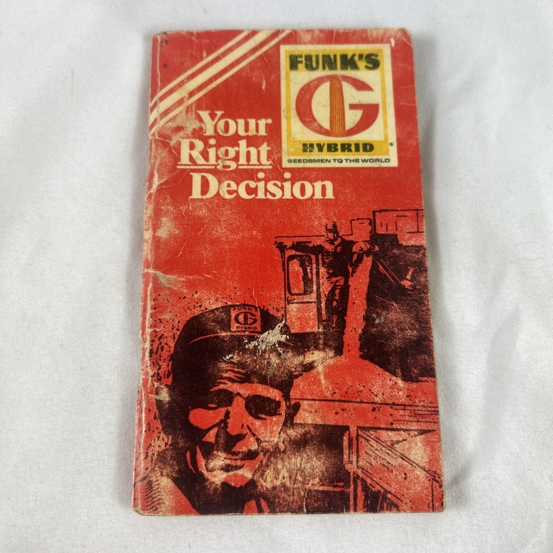 Funks Hybrid Seeds Product Guide 1972 Iowa MN WI Edition Farming Agriculture