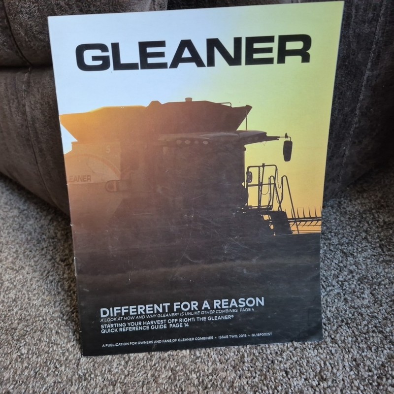 Gleaner Allis Chalmers Agco Combines Publication Sales Brochure 16 Pages