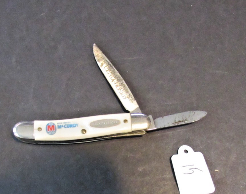 Ranger brand pocketknife produced as a promotional item for McCurdy Seed Company gallery