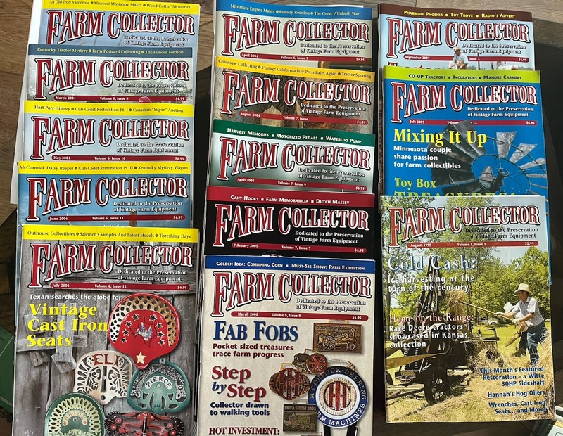 Magazines Farm Collector 2004-2005 And Volume 1 -1998