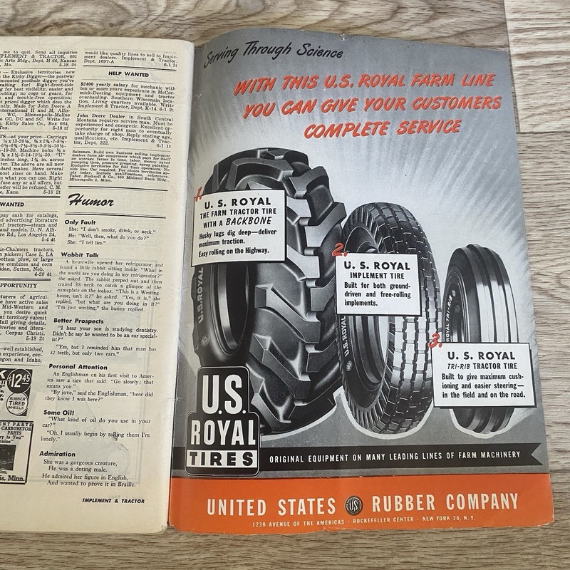 Timken Implement & Tractor Catalog 1946 Advertising Sales Published Bi Weekly gallery
