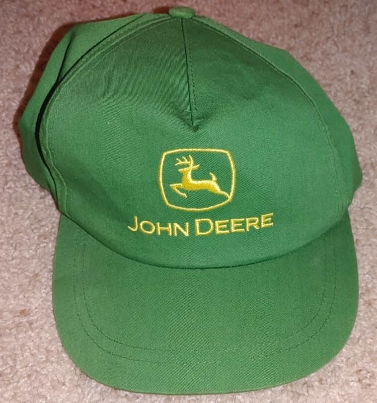 John Deere Green Snapback Hat MPC Louisville Promotions Vintage Trucker Farm