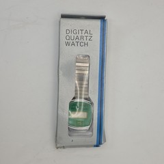 Vintage John Deere Digital Quality Watch In Box 2001 Stretch Band