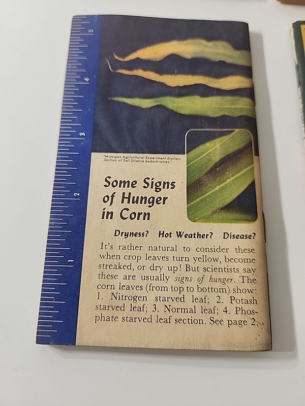 1960'S 70'S SEED CORN MEMO BOOKS, FUNKS G HYBRID, CROWS, MOEWS, SWIFTS. (6) gallery