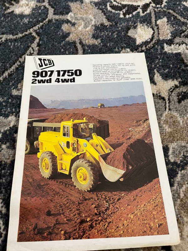 JCB 907 1750 Wheel Loader Brochure FCCA