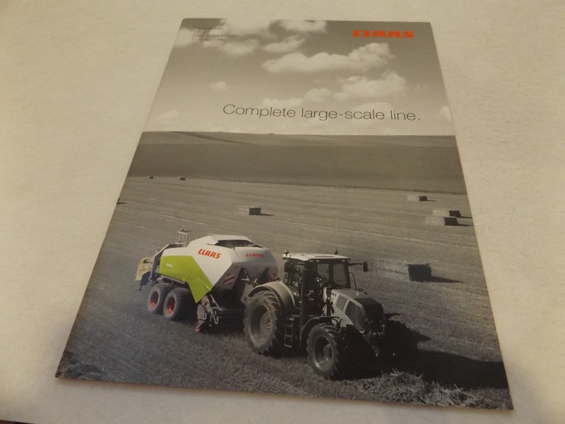 CLAAS QUADRANT 3300 2200 ADVANTAGE 2100 RC/RF, LIT # QUADRANT 03/2012
