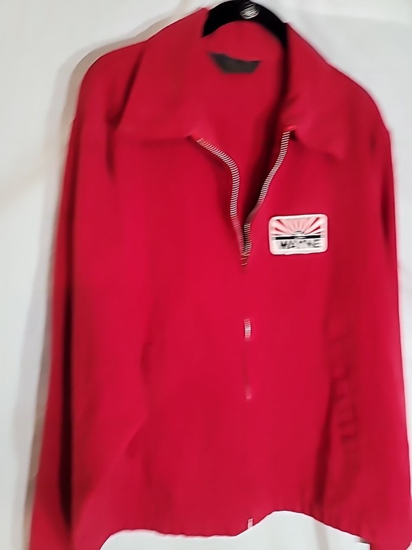 Vintage K-Brand Wayne Feeds Jacket Coat Farm Advertising Agriculture Size Small
