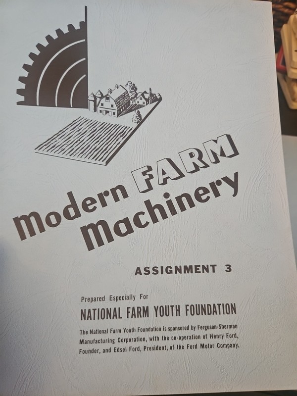 Set Of 5 Modern Farm Machinery Assignment 1-5 National Farm Youth 1941 Vintage gallery