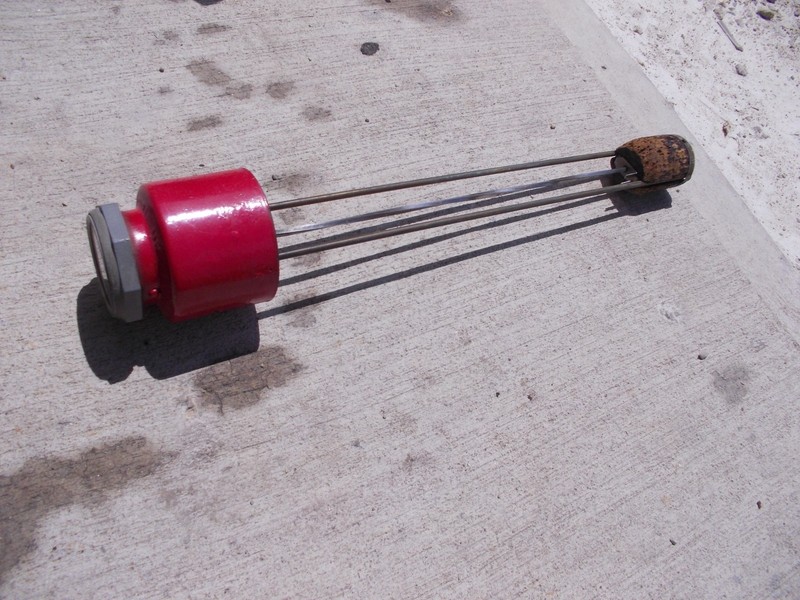 Farmall H SH 300 350 400 Tractor Original IH short gas gauge in cap HARD TO FIND