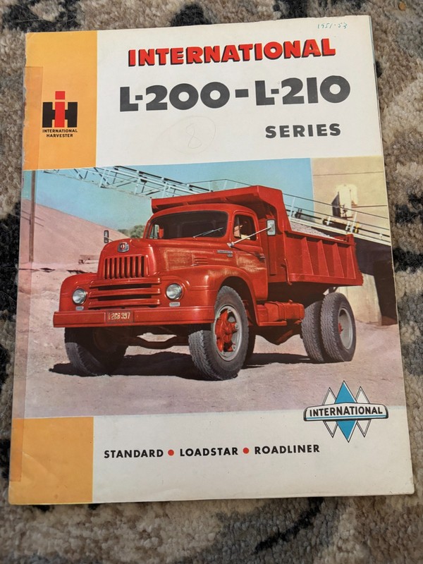 International Harvester L-200 L-210 Series Truck For 1950 Brochure MWPA26