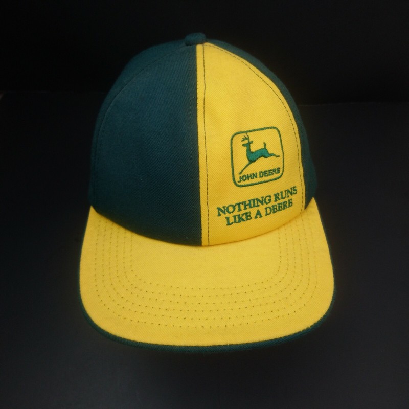 VTG K-products Strap Back John Deere Nothing Runs Like a Deer Hat