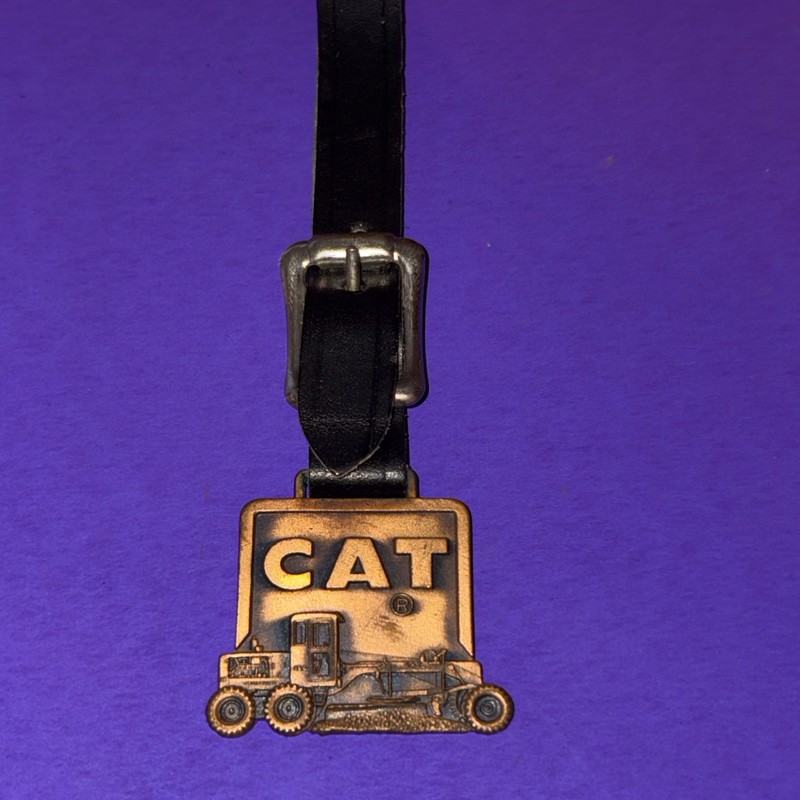 Vtg CAT Caterpillar Road Grader Equipment Machinery Fob 12E