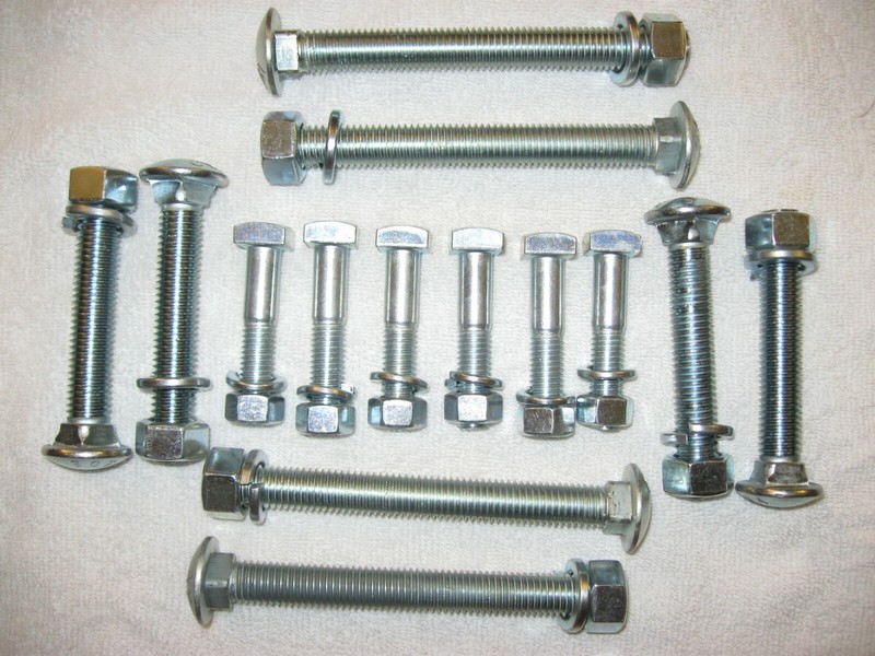 IH FARMALL FRONT & REAR WHEEL GR5 WEIGHT BOLT SET FITS A Super A AV B BN 100 130