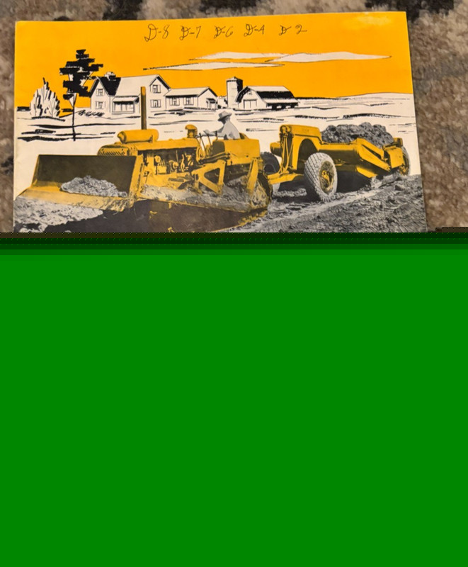 Caterpillar CAT Points The Way To Earthmoving ON the Farm Brochure AMIL26 ver2