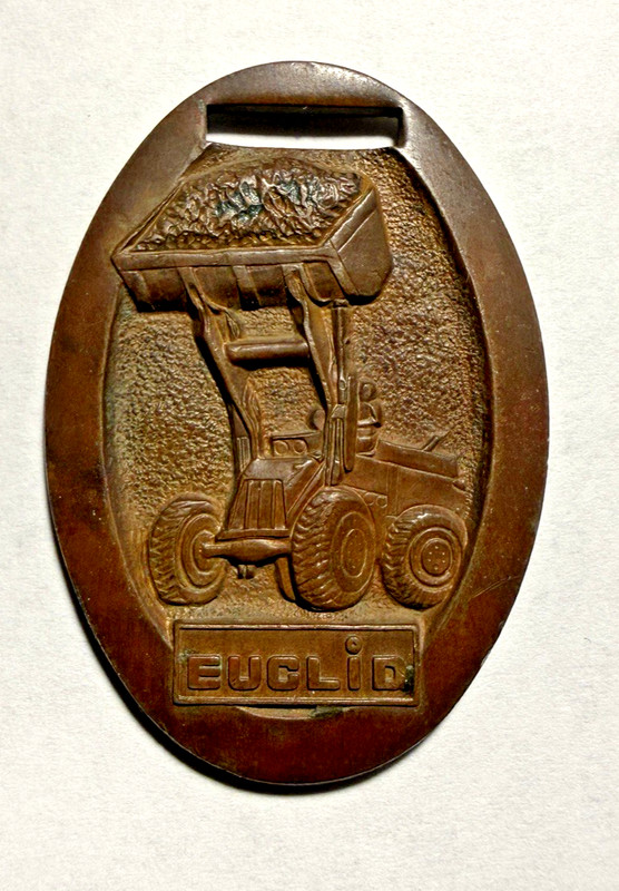 EUCLID Front PIVOT STEER Wheel Loader Vintage Fob HEAVY Equipment EUC B186