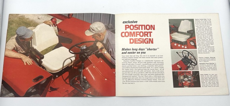International 1456 Turbo Tractors Brochure Manual Farmall IH gallery