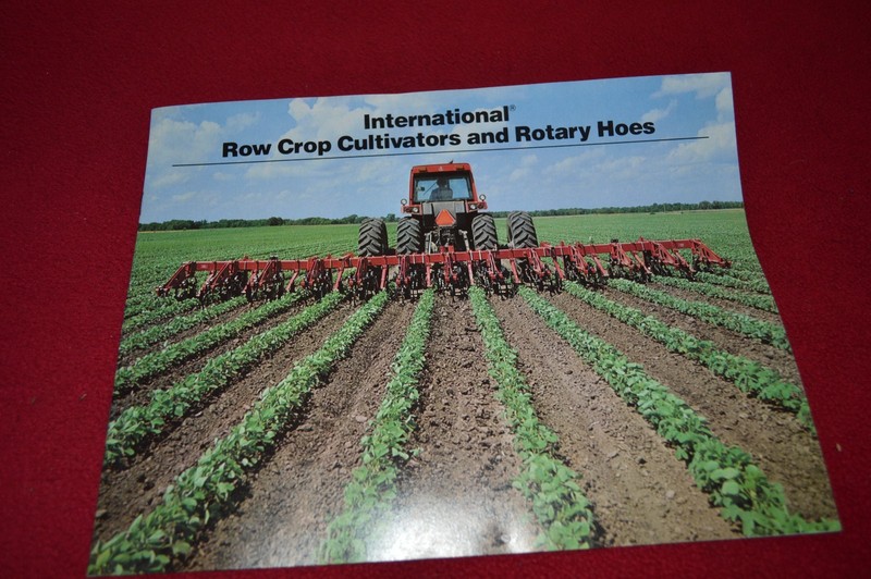 International Harvester Row Crop Cultivators Rotary Hoes Dealer’s Brochure TEIN