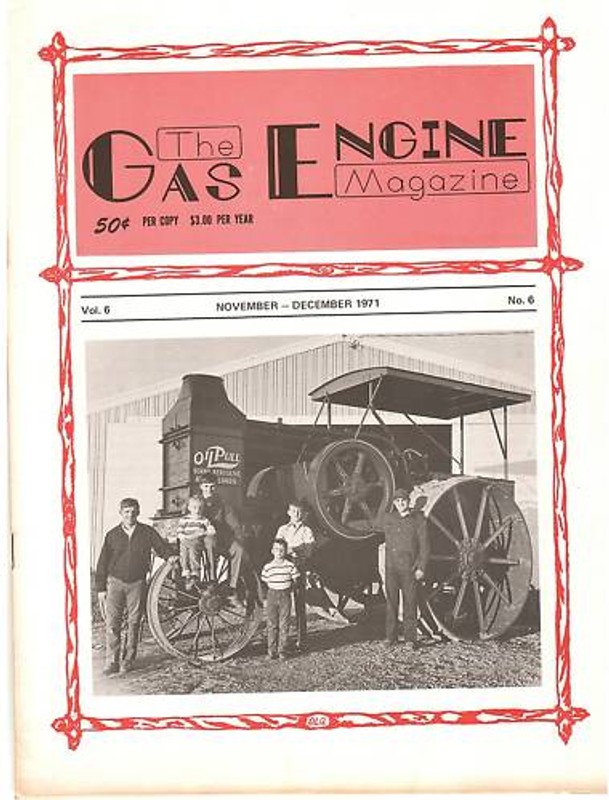 Fuller & Johnson Model N & K Engines – 1971 Gas Engine Magazine
