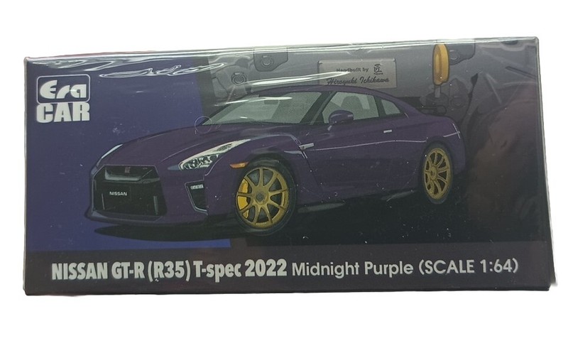 2022 Nissan GT-R R35 T-Spec RHD Midnight Purple Metallic 1/64 VHTF Free Shipping