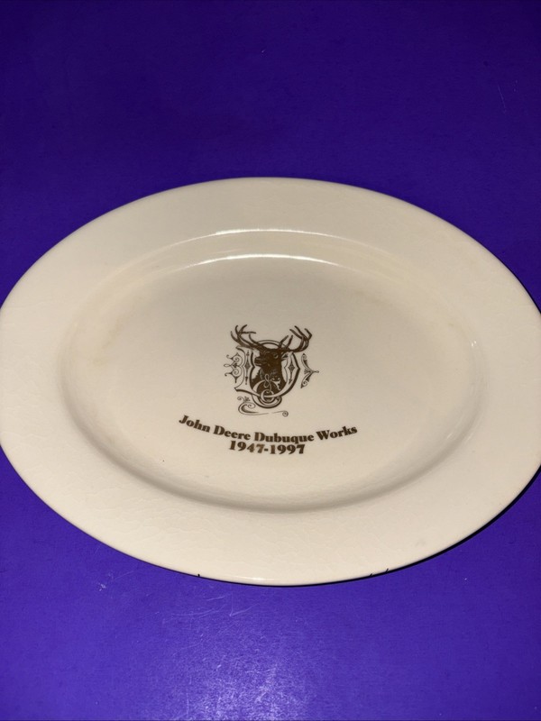 John Deere Dubuque Iowa Works 1947-1997 Platter