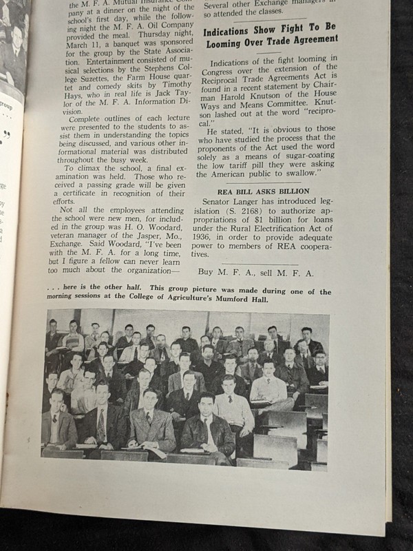 MFA-Missouri Farmers Association 1948 Cooperator Magazine gallery