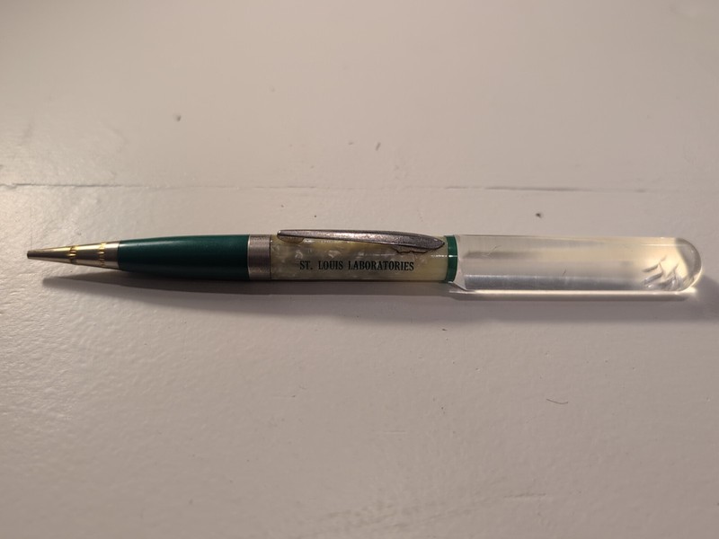 Vtg St Louis Laboratories Mechanical Pencil Magnifying Glass