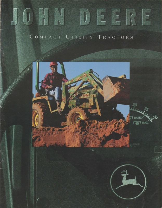 John Deere Compact Utility Tractors Sales Brochure