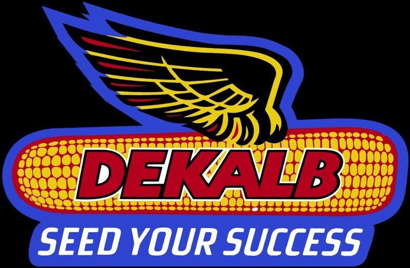 Dekalb Seed Corn – Seed Your Success DIECUT NEW Sign 28″ Wide USA STEEL XL Size