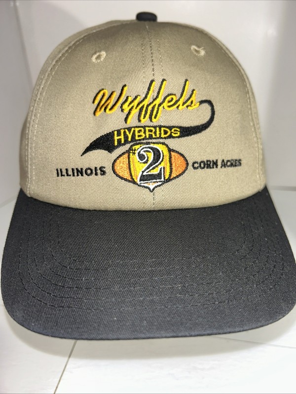 VINTAGE WYFFELS HYBRIDS SNAP BACK HAT