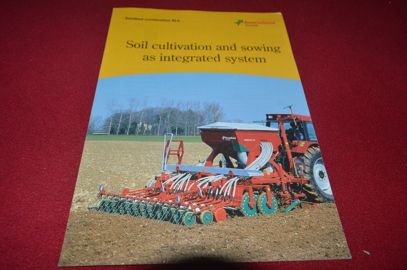 Kverneland KLX Seedbed Combination Dealers Brochure CDIL