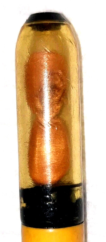 “PFISTER HYBRIDS” CORN KERNEL TOPPER*Champaign Cnty. Seed Co*St.Joseph,IL”Pencil
