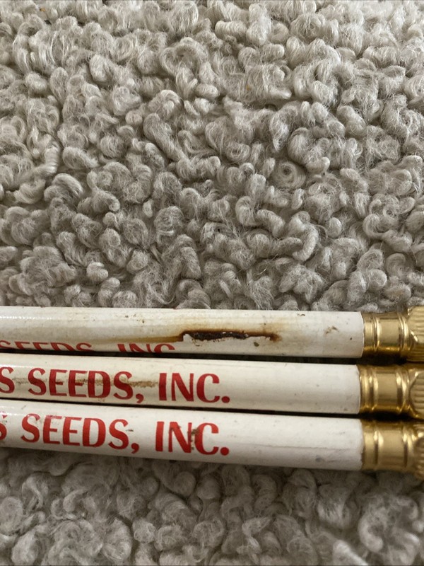 Voris Seeds Inc Farmer Farming Advertising Lot Of 3 Pencils Windfall Indiana gallery