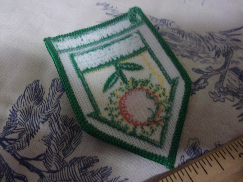Vtg. "National Home Gardening Club Charter Member" Sew On Patch gallery