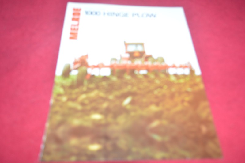 Melroe Automatic Reset 1000 Hinge Plow Dealer’s Brochure YABE10 ver2