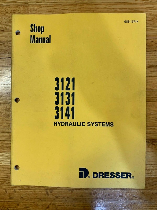 Komatsu Dresser International 3121 3131 3141 Hydraulic Systems GSS-1371K