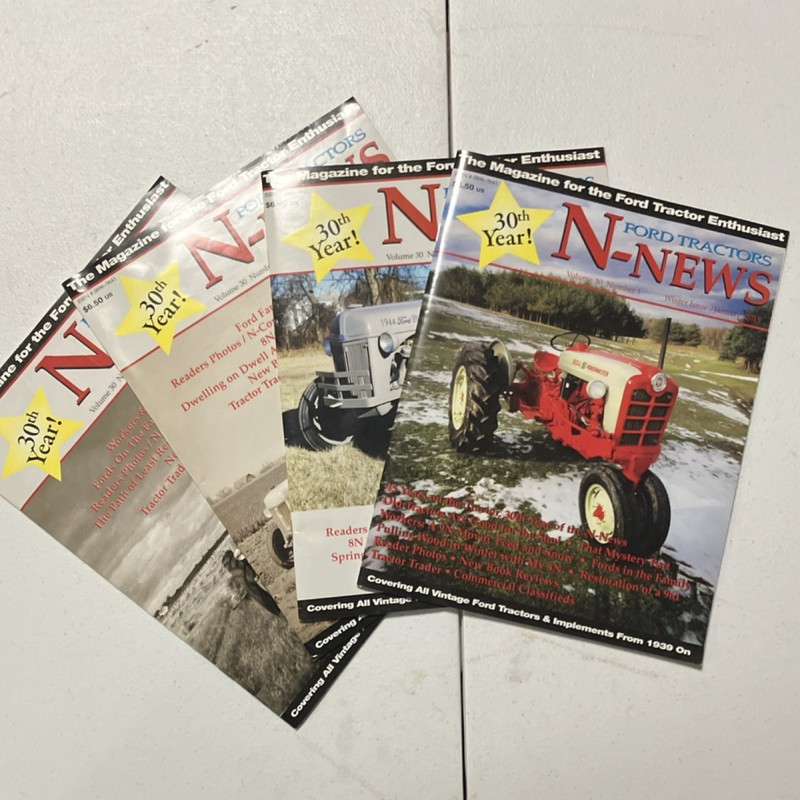 Ford N-News Magazine Lot 30th Year 2015 Agriculture Original Multicolor Brochure