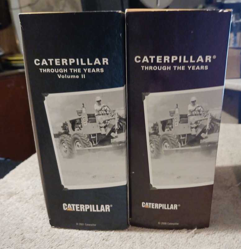 Caterpillar Through the Years Vol 1 & 2 • Complete 6‑Tape VHS Set • CAT History