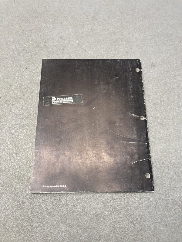 Vintage Original Dresser GSS-1359 Power Train 424 Series Tractors Manual gallery