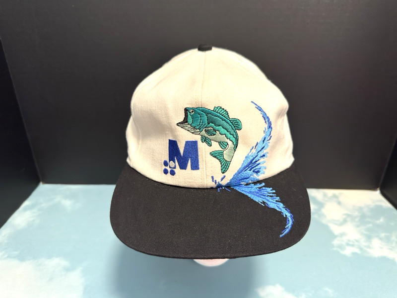 MYCOGEN SEEDS COMPANY Fish Snapback Cap Brand NEW & NEVER USED Trout