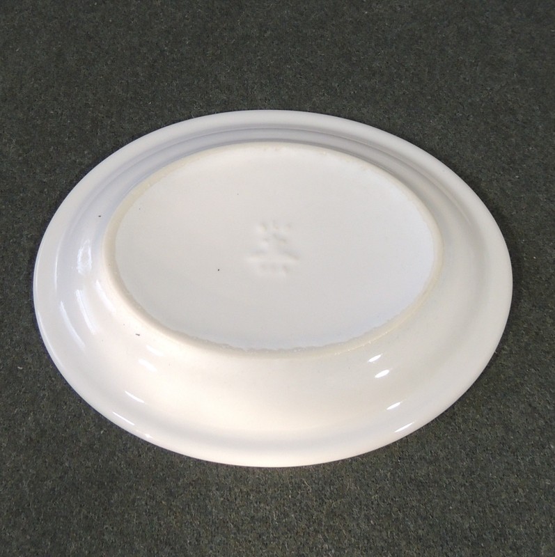 American Grain & Feed Co Homer Laughlin HLC Oval Pickle Celery Relish Plate Dish gallery