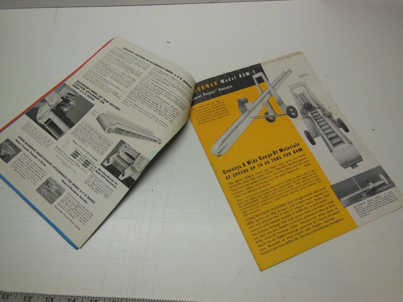 Vintage Harvest-All Parts/Assembly Book & Baughman Farm Equipment Fliers gallery