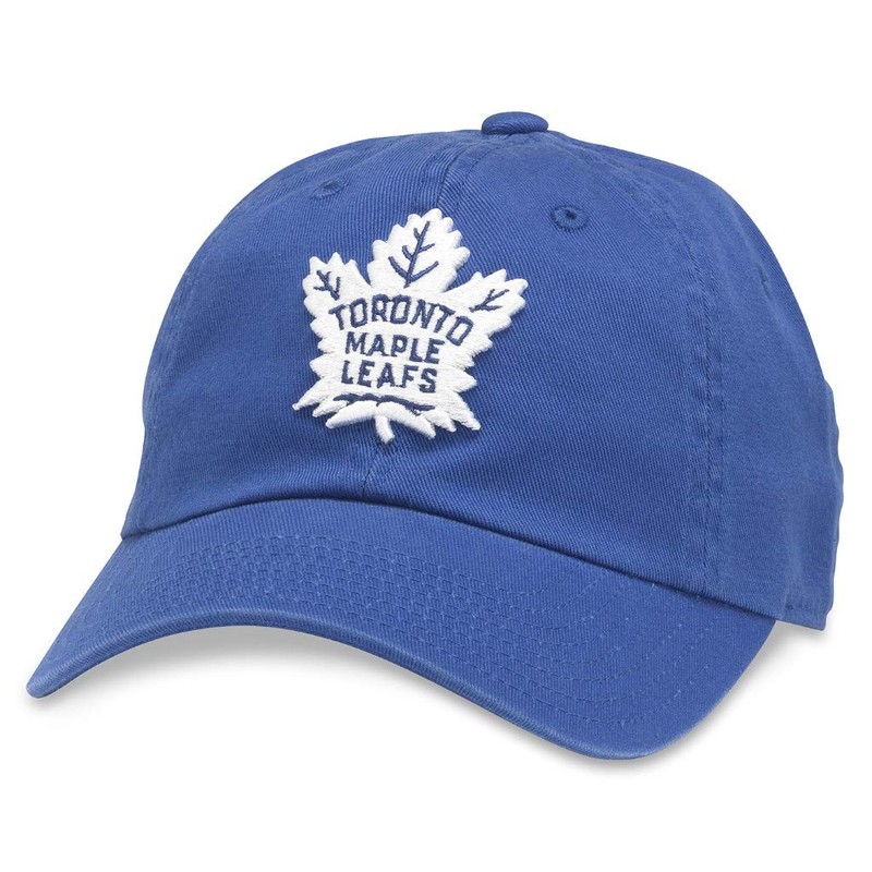 AMERICAN NEEDLE Toronto Maple Leafs NHL Adjustable Blue Line Dad Hat
