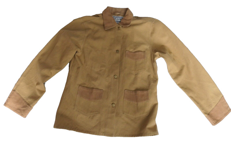 FUL-O-PEP Buckskin Barn Coat Lightweight Size Large gallery