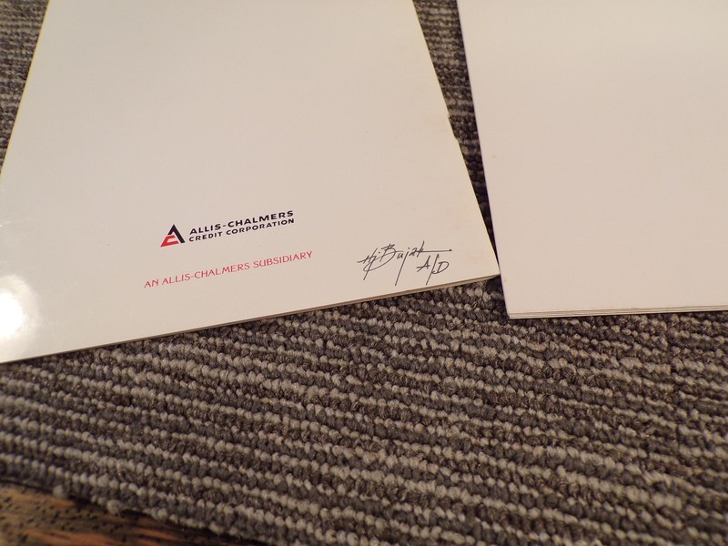2 Allis Chalmers Credit Corp Annual Report for 1975 Original Factory Proof gallery